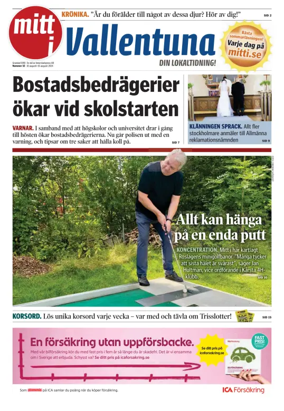 Cover of Vallentuna Nyheter