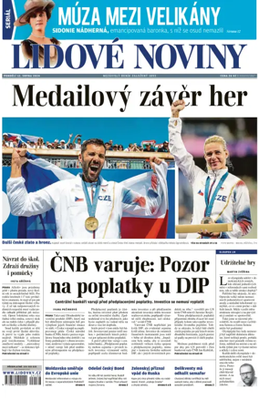 Cover of Lidove noviny