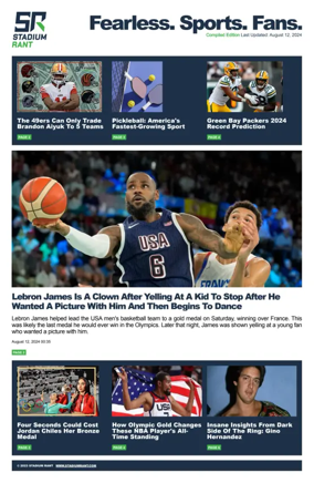 Cover of Stadium Rant