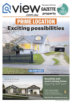 Cover of The Gazette Real Estate