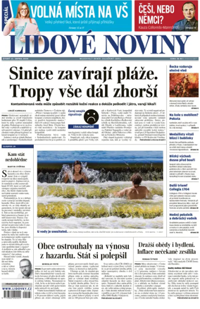 Cover of Lidove noviny