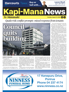 Cover of Kapi-Mana News