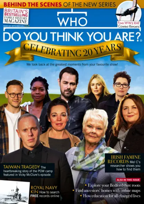 Cover of Who Do You Think You Are? Magazine