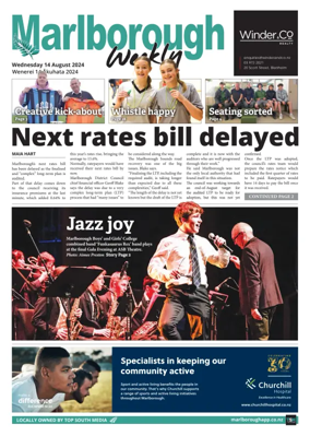 Cover of Marlborough Weekly