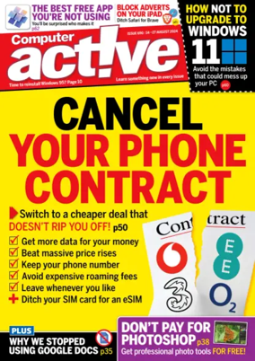 Cover of Computer Active (UK)