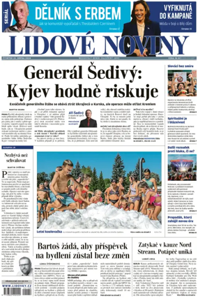 Cover of Lidove noviny