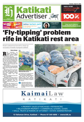 Cover of Katikati Advertiser