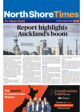 Cover of North Shore Times