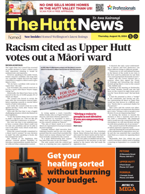 Cover of The Hutt News