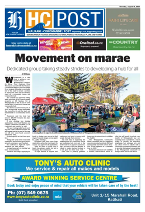 Cover of Waihi Leader