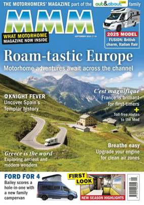 Cover of MMM The Motorhomers' Magazine