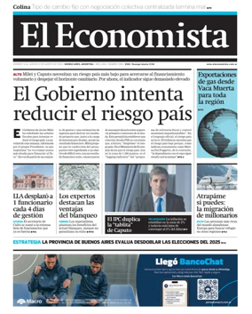 Cover of El Economista (Argentina)