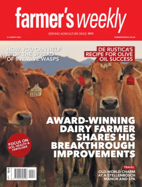 Cover of Farmers Weekly (South Africa)