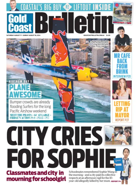 Cover of Weekend Gold Coast Bulletin