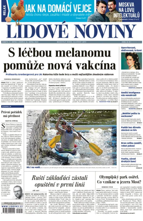 Cover of Lidove noviny