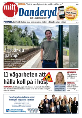 Cover of Danderyds Nyheter