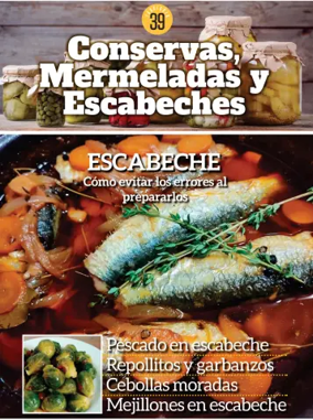 Cover of Conservas mermeladas y escabeches