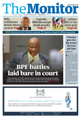 Cover of The Monitor