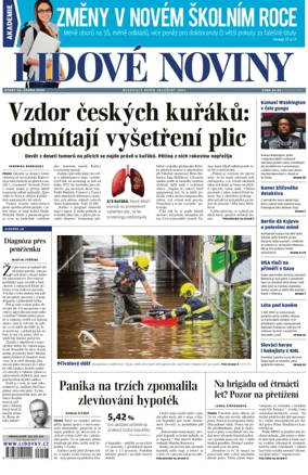 Cover of Lidove noviny