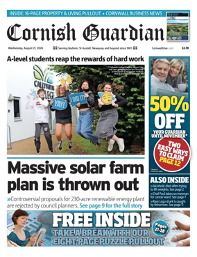 Cover of Cornish Guardian (St. Austell & Fowey)
