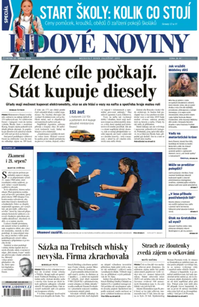 Cover of Lidove noviny