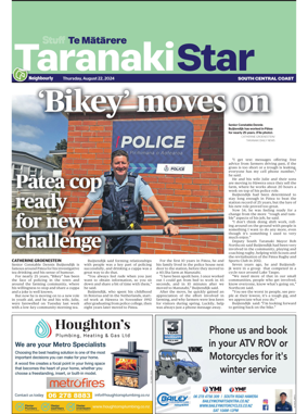 Cover of South Taranaki Star