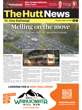 Cover of The Hutt News