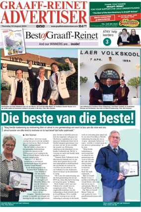 Cover of Graaff-Reinet Advertiser