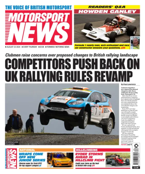 Cover of Motor Sport News