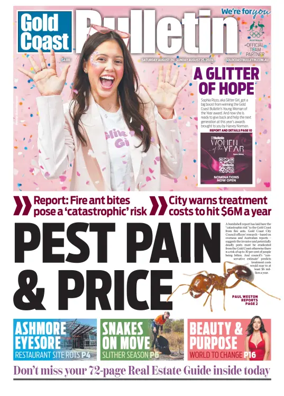 Cover of Weekend Gold Coast Bulletin