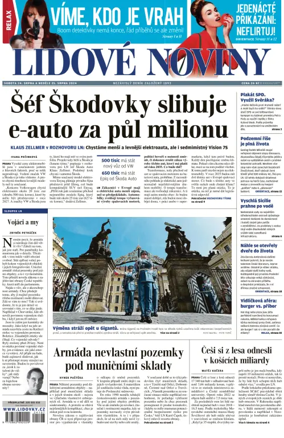 Cover of Lidove noviny