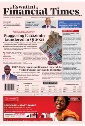 Cover of Eswatini Financial Times