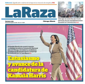 Cover of La Raza Chicago