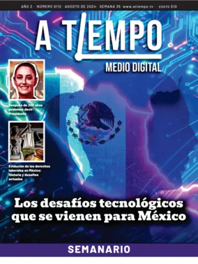 Cover of Semanario A Tiempo