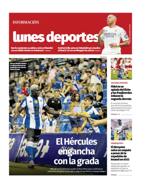 Cover of Deporte Lunes