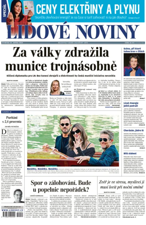 Cover of Lidove noviny