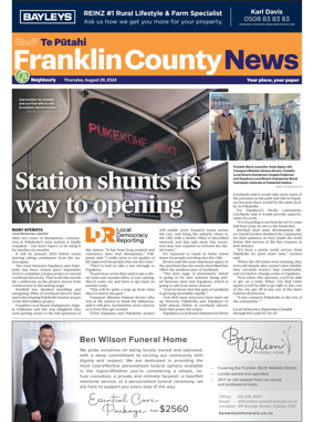 Cover of Franklin County News