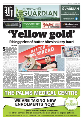 Cover of Manawatu Guardian