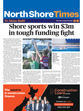 Cover of North Shore Times