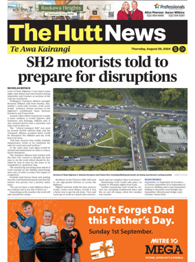 Cover of The Hutt News