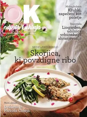 Cover of Odprta Kuhinja for Slovenske Novice
