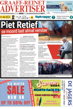Cover of Graaff-Reinet Advertiser