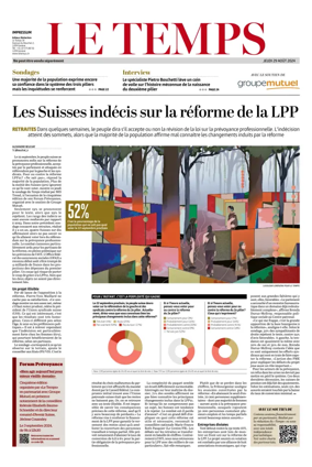 Cover of Le Temps Supplement