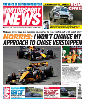 Cover of Motor Sport News
