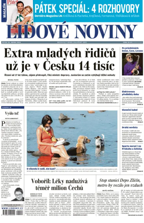 Cover of Lidove noviny