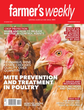Cover of Farmers Weekly (South Africa)