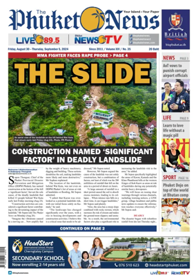 Cover of The Phuket News