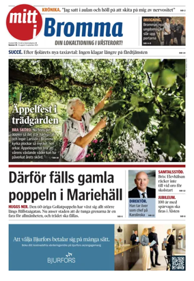 Cover of Bromma Tidning