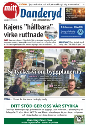 Cover of Danderyds Nyheter