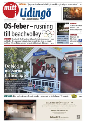 Cover of Mitt i Lidingö